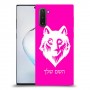 זאב כיסוי מגן קשיח בעיצוב אישי עם השם שלך ל Samsung Galaxy Note10 יחידה אחת סקרין מובייל