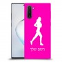 ג'וגלין - אישה כיסוי מגן קשיח בעיצוב אישי עם השם שלך ל Samsung Galaxy Note10 יחידה אחת סקרין מובייל