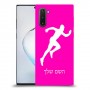 רץ כיסוי מגן קשיח בעיצוב אישי עם השם שלך ל Samsung Galaxy Note10 יחידה אחת סקרין מובייל
