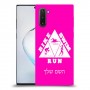 טריאתלון כיסוי מגן קשיח בעיצוב אישי עם השם שלך ל Samsung Galaxy Note10 יחידה אחת סקרין מובייל
