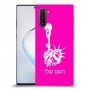 פסל החירות כיסוי מגן קשיח בעיצוב אישי עם השם שלך ל Samsung Galaxy Note10 יחידה אחת סקרין מובייל