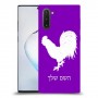 תרנגול כיסוי מגן קשיח בעיצוב אישי עם השם שלך ל Samsung Galaxy Note10 יחידה אחת סקרין מובייל