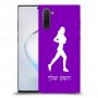 ג'וגלין - אישה כיסוי מגן קשיח בעיצוב אישי עם השם שלך ל Samsung Galaxy Note10 יחידה אחת סקרין מובייל