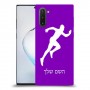 רץ כיסוי מגן קשיח בעיצוב אישי עם השם שלך ל Samsung Galaxy Note10 יחידה אחת סקרין מובייל