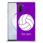 כדורעף - כדור כיסוי מגן קשיח בעיצוב אישי עם השם שלך ל Samsung Galaxy Note10 יחידה אחת סקרין מובייל