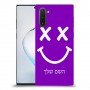 סמיילי כיסוי מגן קשיח בעיצוב אישי עם השם שלך ל Samsung Galaxy Note10 יחידה אחת סקרין מובייל