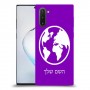 עולם כיסוי מגן קשיח בעיצוב אישי עם השם שלך ל Samsung Galaxy Note10 יחידה אחת סקרין מובייל