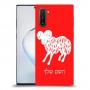 טלה כיסוי מגן קשיח בעיצוב אישי עם השם שלך ל Samsung Galaxy Note10 יחידה אחת סקרין מובייל