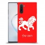 אריה כיסוי מגן קשיח בעיצוב אישי עם השם שלך ל Samsung Galaxy Note10 יחידה אחת סקרין מובייל