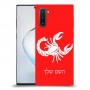 עקרב כיסוי מגן קשיח בעיצוב אישי עם השם שלך ל Samsung Galaxy Note10 יחידה אחת סקרין מובייל