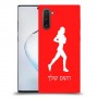 ג'וגלין - אישה כיסוי מגן קשיח בעיצוב אישי עם השם שלך ל Samsung Galaxy Note10 יחידה אחת סקרין מובייל