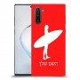 גלישה כיסוי מגן קשיח בעיצוב אישי עם השם שלך ל Samsung Galaxy Note10 יחידה אחת סקרין מובייל