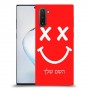 סמיילי כיסוי מגן קשיח בעיצוב אישי עם השם שלך ל Samsung Galaxy Note10 יחידה אחת סקרין מובייל