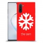 שלג כיסוי מגן קשיח בעיצוב אישי עם השם שלך ל Samsung Galaxy Note10 יחידה אחת סקרין מובייל