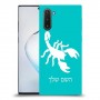 עקרב כיסוי מגן קשיח בעיצוב אישי עם השם שלך ל Samsung Galaxy Note10 יחידה אחת סקרין מובייל