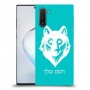 זאב כיסוי מגן קשיח בעיצוב אישי עם השם שלך ל Samsung Galaxy Note10 יחידה אחת סקרין מובייל