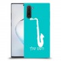 סקספון כיסוי מגן קשיח בעיצוב אישי עם השם שלך ל Samsung Galaxy Note10 יחידה אחת סקרין מובייל