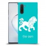 אריה כיסוי מגן קשיח בעיצוב אישי עם השם שלך ל Samsung Galaxy Note10 יחידה אחת סקרין מובייל