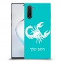 עקרב כיסוי מגן קשיח בעיצוב אישי עם השם שלך ל Samsung Galaxy Note10 יחידה אחת סקרין מובייל