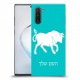 שור כיסוי מגן קשיח בעיצוב אישי עם השם שלך ל Samsung Galaxy Note10 יחידה אחת סקרין מובייל