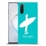 גלישה כיסוי מגן קשיח בעיצוב אישי עם השם שלך ל Samsung Galaxy Note10 יחידה אחת סקרין מובייל