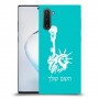 פסל החירות כיסוי מגן קשיח בעיצוב אישי עם השם שלך ל Samsung Galaxy Note10 יחידה אחת סקרין מובייל