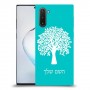 עץ כיסוי מגן קשיח בעיצוב אישי עם השם שלך ל Samsung Galaxy Note10 יחידה אחת סקרין מובייל