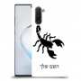 עקרב כיסוי מגן קשיח בעיצוב אישי עם השם שלך ל Samsung Galaxy Note10 יחידה אחת סקרין מובייל