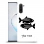 דגים כיסוי מגן קשיח בעיצוב אישי עם השם שלך ל Samsung Galaxy Note10 יחידה אחת סקרין מובייל