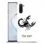 עקרב כיסוי מגן קשיח בעיצוב אישי עם השם שלך ל Samsung Galaxy Note10 יחידה אחת סקרין מובייל