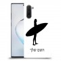 גלישה כיסוי מגן קשיח בעיצוב אישי עם השם שלך ל Samsung Galaxy Note10 יחידה אחת סקרין מובייל