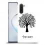 עץ כיסוי מגן קשיח בעיצוב אישי עם השם שלך ל Samsung Galaxy Note10 יחידה אחת סקרין מובייל