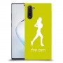 ג'וגלין - אישה כיסוי מגן קשיח בעיצוב אישי עם השם שלך ל Samsung Galaxy Note10 יחידה אחת סקרין מובייל
