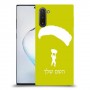 צניחה חופשית כיסוי מגן קשיח בעיצוב אישי עם השם שלך ל Samsung Galaxy Note10 יחידה אחת סקרין מובייל