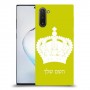 כתר מלכותי כיסוי מגן קשיח בעיצוב אישי עם השם שלך ל Samsung Galaxy Note10 יחידה אחת סקרין מובייל
