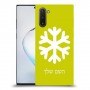 שלג כיסוי מגן קשיח בעיצוב אישי עם השם שלך ל Samsung Galaxy Note10 יחידה אחת סקרין מובייל