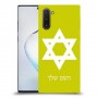 מגן דוד - ישראל כיסוי מגן קשיח בעיצוב אישי עם השם שלך ל Samsung Galaxy Note10 יחידה אחת סקרין מובייל