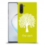 עץ כיסוי מגן קשיח בעיצוב אישי עם השם שלך ל Samsung Galaxy Note10 יחידה אחת סקרין מובייל