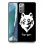 זאב כיסוי מגן קשיח בעיצוב אישי עם השם שלך ל Samsung Galaxy Note20 5G יחידה אחת סקרין מובייל