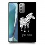 זברה כיסוי מגן קשיח בעיצוב אישי עם השם שלך ל Samsung Galaxy Note20 5G יחידה אחת סקרין מובייל