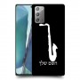 סקספון כיסוי מגן קשיח בעיצוב אישי עם השם שלך ל Samsung Galaxy Note20 5G יחידה אחת סקרין מובייל
