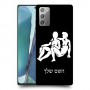תאומים כיסוי מגן קשיח בעיצוב אישי עם השם שלך ל Samsung Galaxy Note20 5G יחידה אחת סקרין מובייל