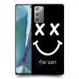 סמיילי כיסוי מגן קשיח בעיצוב אישי עם השם שלך ל Samsung Galaxy Note20 5G יחידה אחת סקרין מובייל