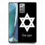 מגן דוד - ישראל כיסוי מגן קשיח בעיצוב אישי עם השם שלך ל Samsung Galaxy Note20 5G יחידה אחת סקרין מובייל