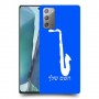 סקספון כיסוי מגן קשיח בעיצוב אישי עם השם שלך ל Samsung Galaxy Note20 5G יחידה אחת סקרין מובייל