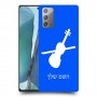 כינור כיסוי מגן קשיח בעיצוב אישי עם השם שלך ל Samsung Galaxy Note20 5G יחידה אחת סקרין מובייל