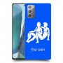 תאומים כיסוי מגן קשיח בעיצוב אישי עם השם שלך ל Samsung Galaxy Note20 5G יחידה אחת סקרין מובייל