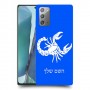 עקרב כיסוי מגן קשיח בעיצוב אישי עם השם שלך ל Samsung Galaxy Note20 5G יחידה אחת סקרין מובייל