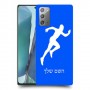 רץ כיסוי מגן קשיח בעיצוב אישי עם השם שלך ל Samsung Galaxy Note20 5G יחידה אחת סקרין מובייל