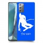 סקִי כיסוי מגן קשיח בעיצוב אישי עם השם שלך ל Samsung Galaxy Note20 5G יחידה אחת סקרין מובייל